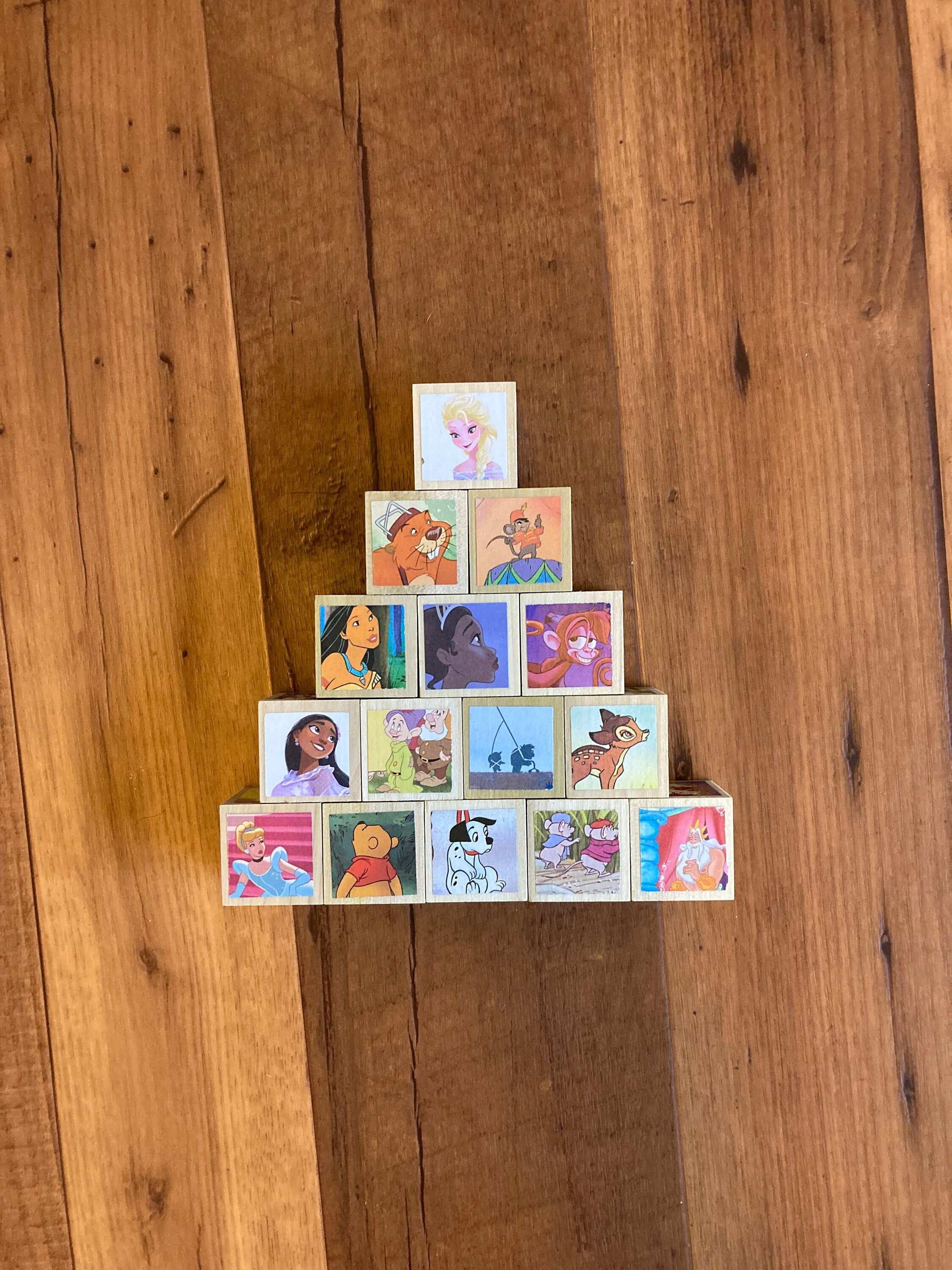 Mixed Disney Nursery Decorative Blocks