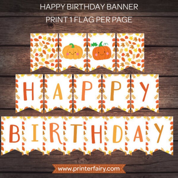 Printable Banner - Etsy