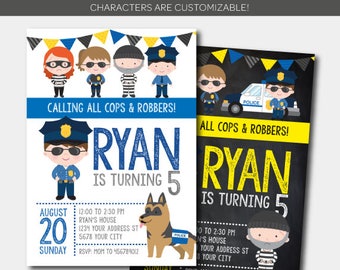 Cops And Robbers Etsy Cops And Robbers Etsy