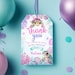 EDITABLE, Mermaid Favor Tags, Under the Sea Birthday Party, Mermaid ...