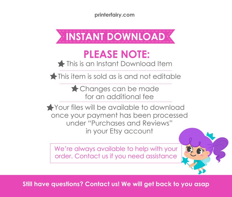 Kitty Cat Adoption Party Games, Kitten Birthday (Instant Download) image 8
