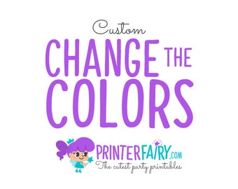 Change the colors of your invitation