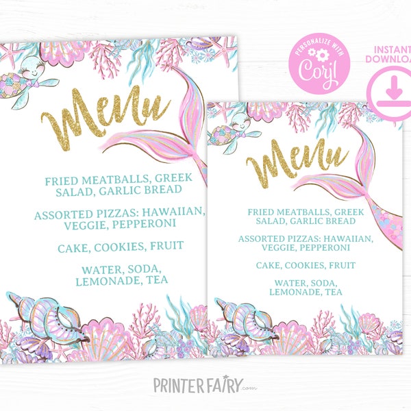 Mermaid Baby Shower - Etsy