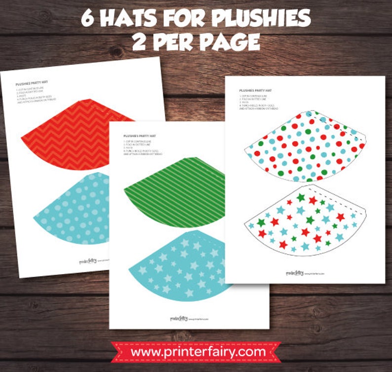 Pet Adoption Party Prints, Make a Hat, Puppy Birthday party, Digital files, Instant download image 3