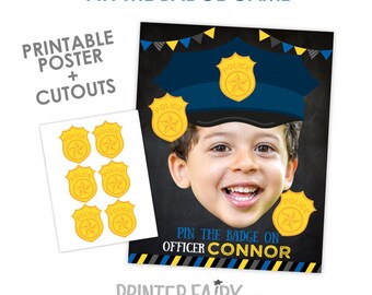 Police Officer Game Etsy