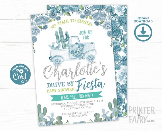 fiesta boy baby shower