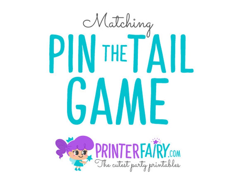 Custom Matching Pin the Tail Pin the Mustache Pin the Crown Etsy