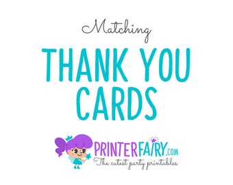 Custom Thank you cards to match your invitation