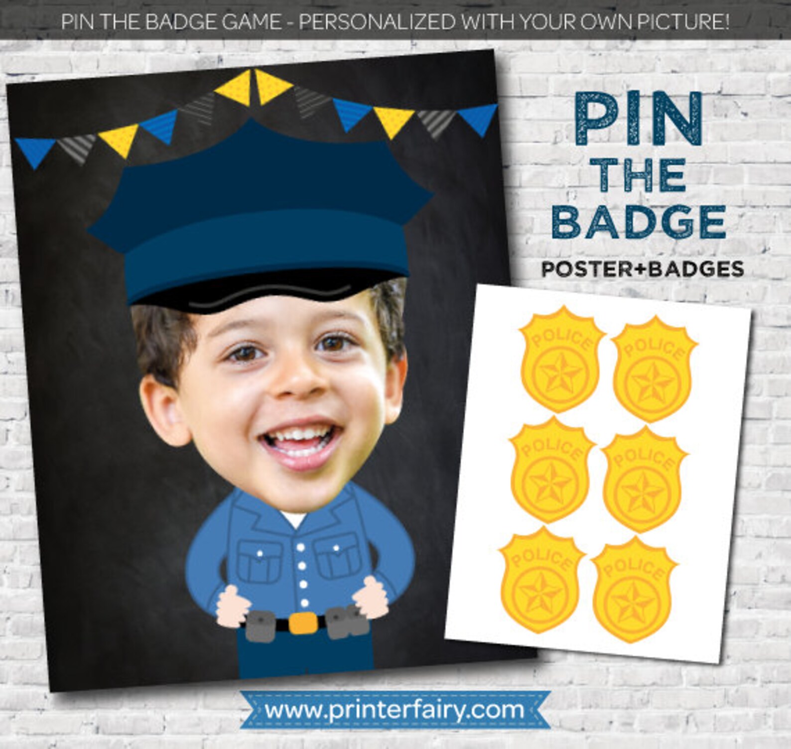 Custom Matching Pin the Tail Pin the Mustache Pin the Crown Etsy