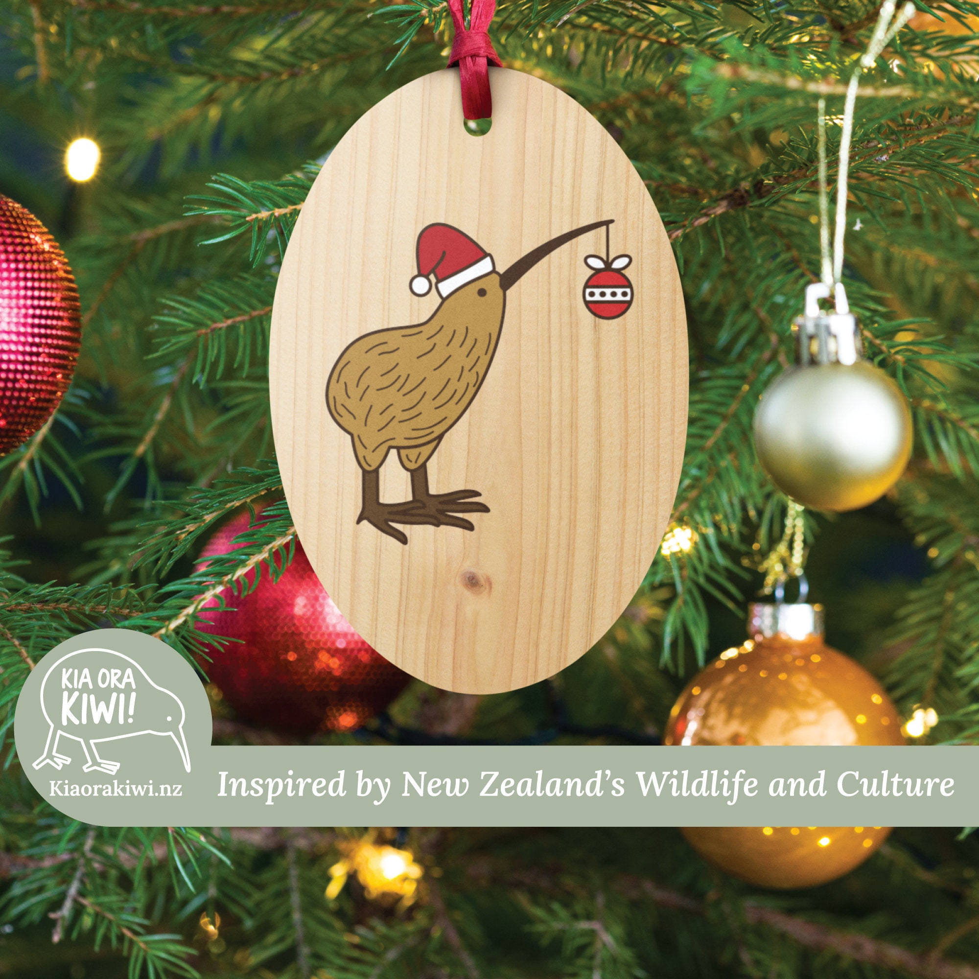 Kiwi Christmas Decoration Kiwi Christmas Decoration
