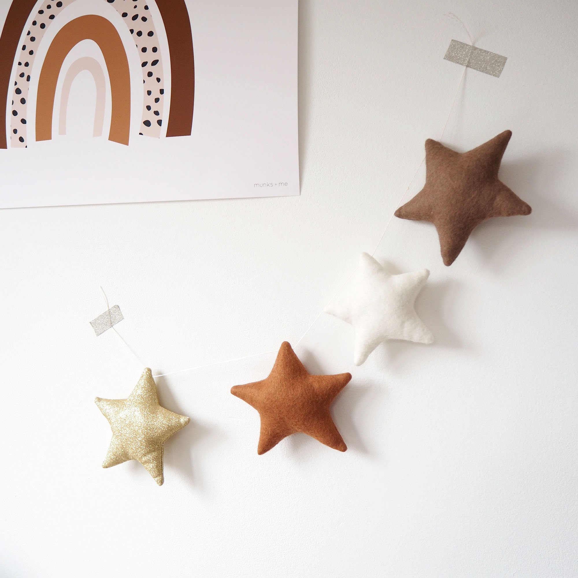 Star garland store nursery