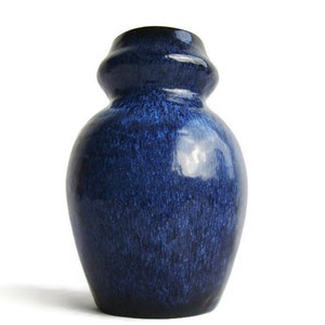 Vintage large ceramic vase Ruscha 858, West German Pottery