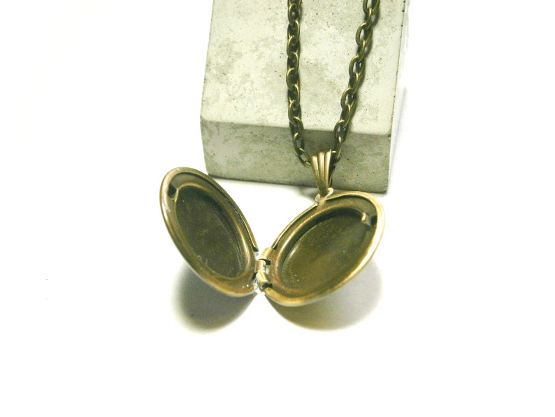 Chain necklace cactus pendant medallion