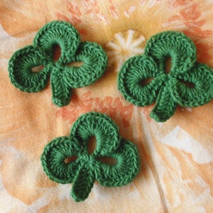 3 Crochet  Shamrock YH-140-01