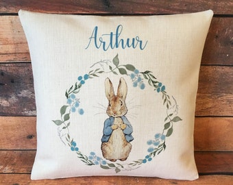 Rustic pillow covers | Etsy Peter Rabbit Pillow Cover