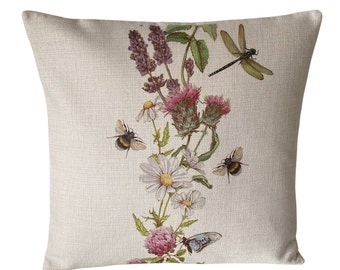 rustic cushions and throws