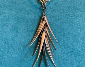 Collar de cadena de eslabones grandes de oro con broche - Collar de cosplay para mujer - Elegante - Regalo para ella -