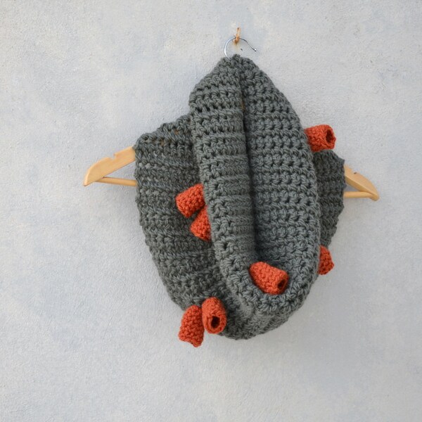 Clothing gift ,crochet cowl scarf, neck warmer olive green, casual winter accessories, organic chunky cowl, bohemian woolen scarf