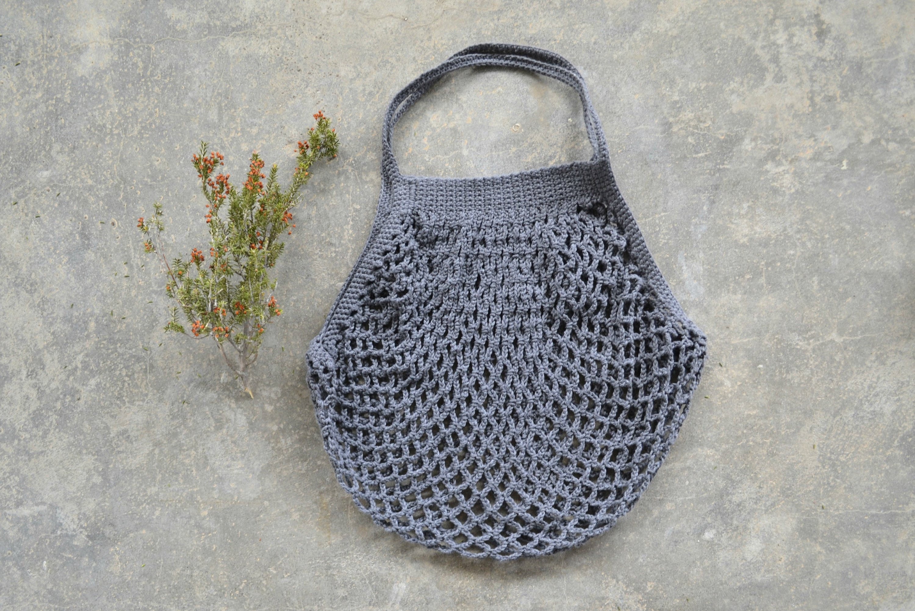 crochet reusable bag