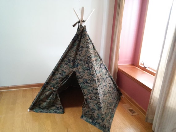 kids camouflage tent