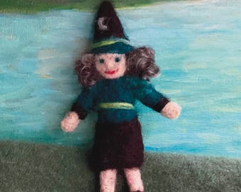 Felt Witch Doll