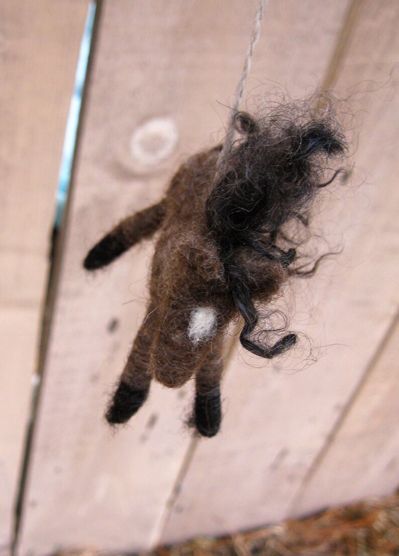 Farm Animal Mobile Felted Animal Baby Mobile Nursery Etsy