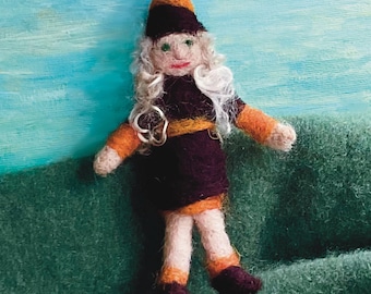Felt Witch Doll