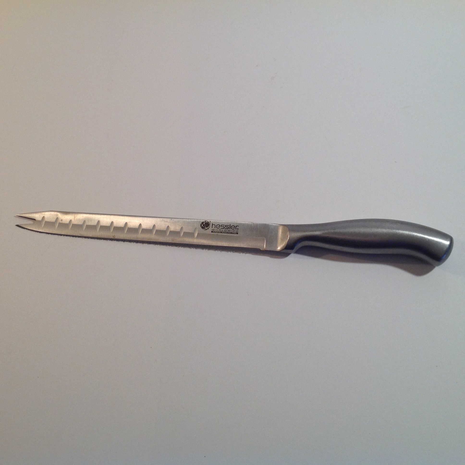 Knife Hessler Worldwide Surgical Stainless Steel Serrated 