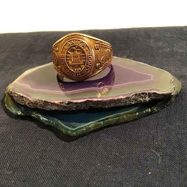 Mens Class Ring Etsy