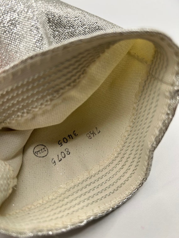 Vintage GoGo Boots // Silver Glitter Boots Gem