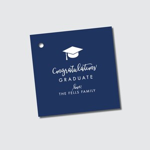 PRINTED graduation gift tags, SET OF 24 image 2