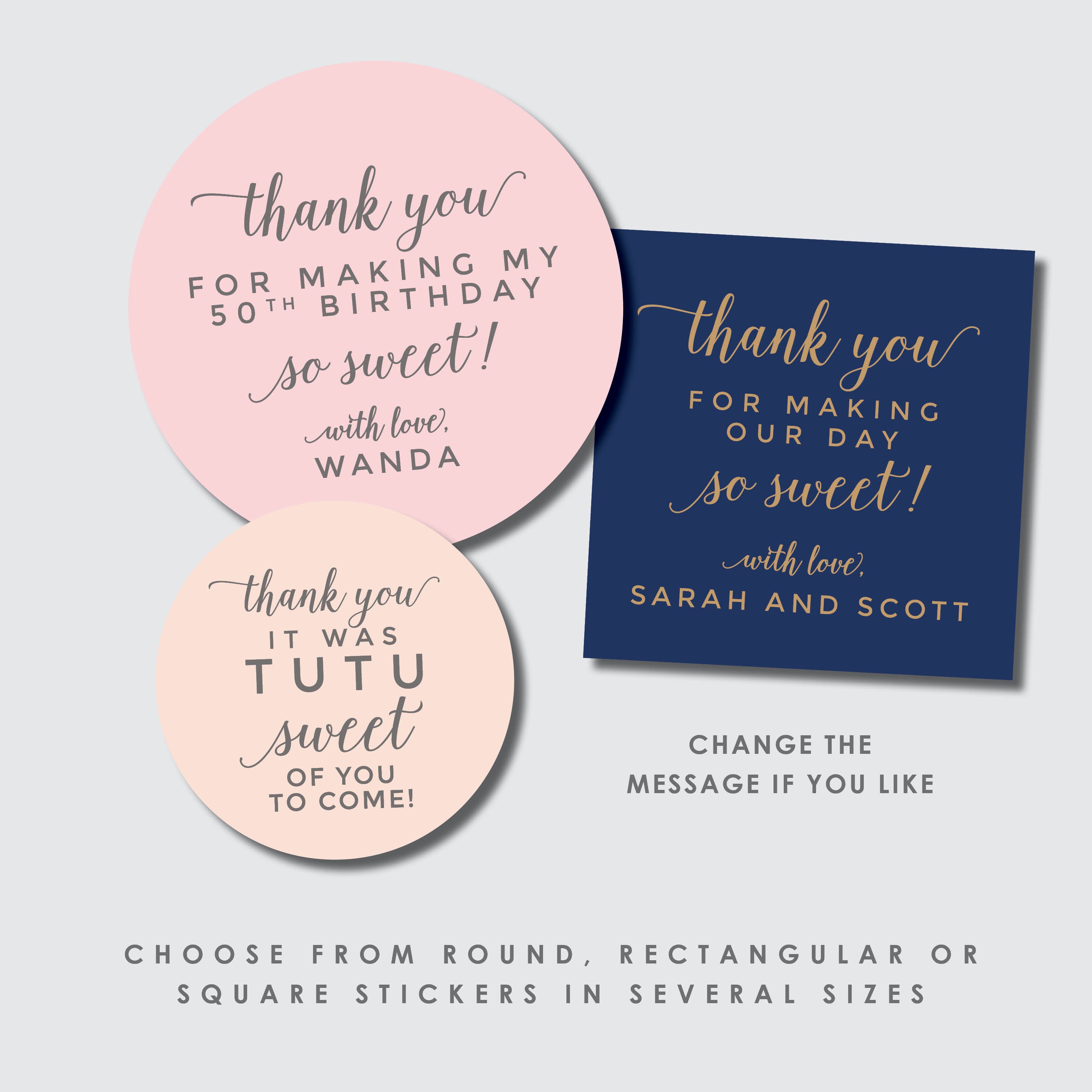 Thankyou For Helping My Business Grow Valentines Stickers - Waterproof –  Southern Gem Creations