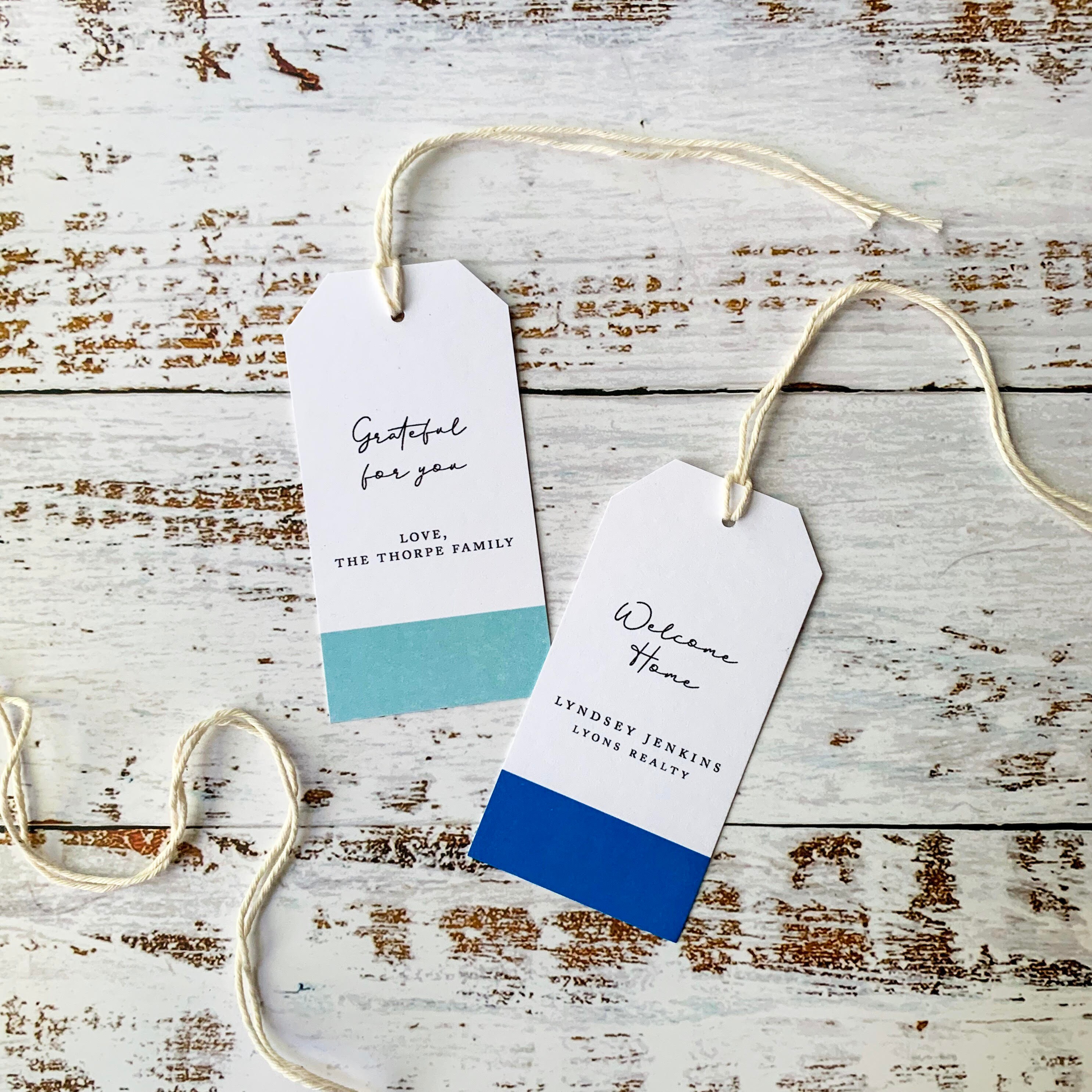 PRINTED gift tag hostess gift hostess thank you gift toast | Etsy