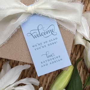 PRINTED gift tags, wedding gift tags, custom text gift tags, custom color gift tags, wedding favor tags, welcome tags, set of 12