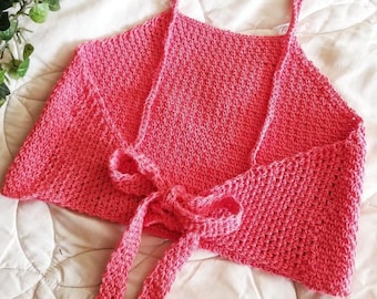 Summer Ties Halter Crochet Pattern