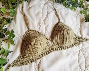 PATTERN ONLY Peekaboo Crochet Bikini Top Pattern