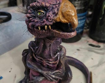 Naked Chamberlain Skeksis baby - The Dark Crystal