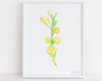 Floral Print,  "Gladiolas" by Jess Buhman, Multiple Sizes, Select Your Size, Home Decor