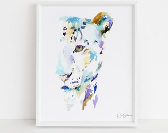 Leopard Print, | "Leopard" by Jess Buhman, Multiple Sizes, Select Your Size, Nursery Painting