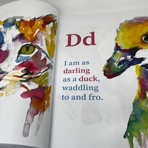 Children's Affirmation Book, Animals, ABCs and Me: an alphabetical affirmation book by Jessica Buhman, Signed by the author / illustrator image 4