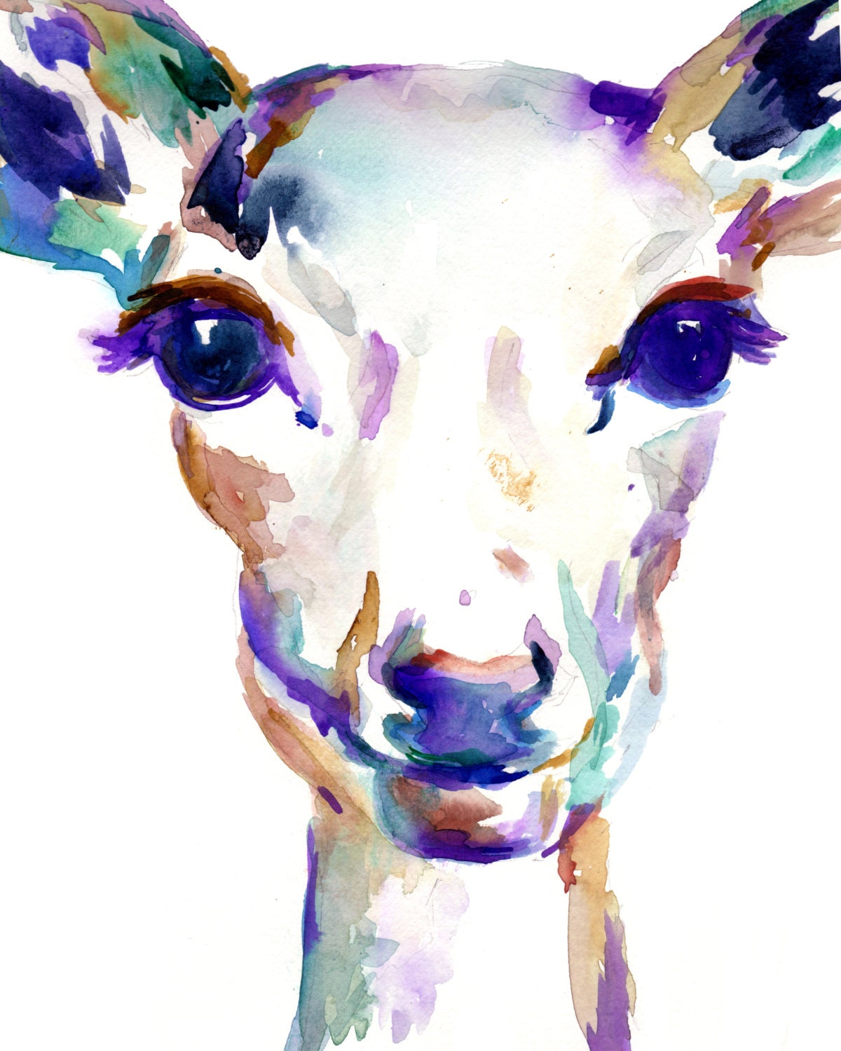 Doe Watercolor