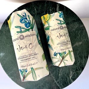Vitamin C Serum. Antioxidant, Hyaluronic Acid Treatment Gel, Vegan image 10