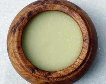 Sandalwood Forest Vegan Solid Cologne – an Earthy, Woodsy Citrus Unisex Perfume with Forest-Floor Notes