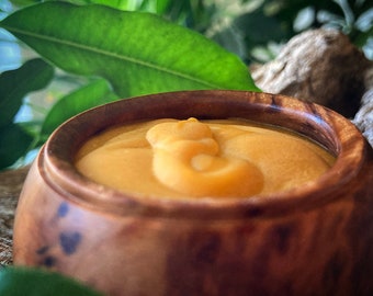 Organic Fruit & Flower Balm: Vegan, Unscented, Cedarwood Pod