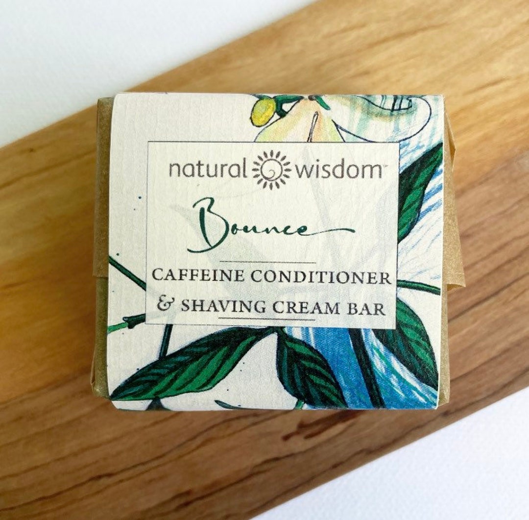 Natural Hair Conditioner Bar With Caffeine to Help Boost Etsy UK