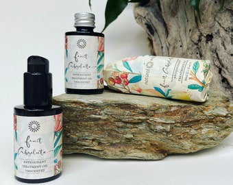 Fruit Absolute Facial Oil. Organic CO2 Botanical & Herbal Extracts with Bakuchiol. Unscented. Vegan.