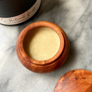 Jasmine Solid Perfume. A natural premium, vegan Perfume Balm. Alcohol free. A Luxury Zero Waste, Plastic Free Gift. image 3