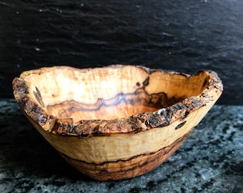 Hand crafted Olive Wood Soap Dish made from fallen branches | Natural Eco Bathroom Decor.
