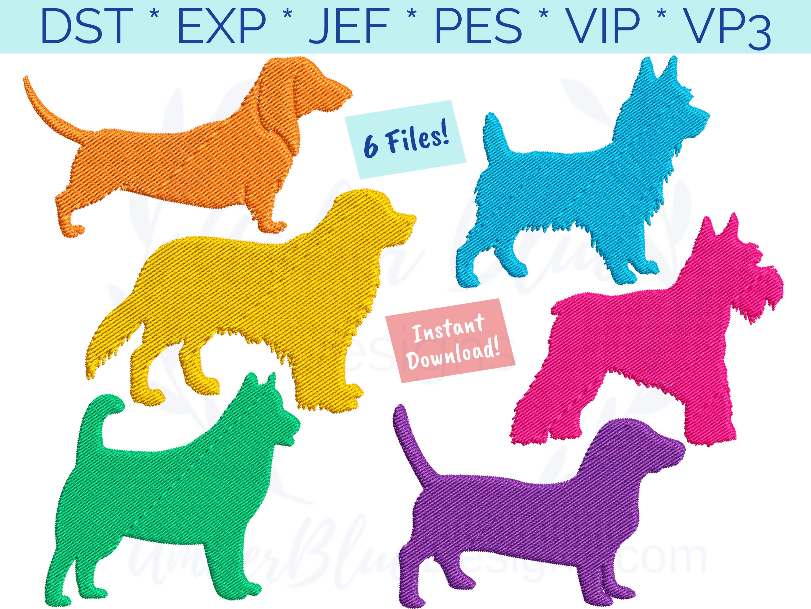 Dog Silhouette Embroidery File BUNDLE Puppy Dachshund Golden - Etsy Dog Silhouette Embroidery File BUNDLE Puppy Dachshund Golden - Etsy