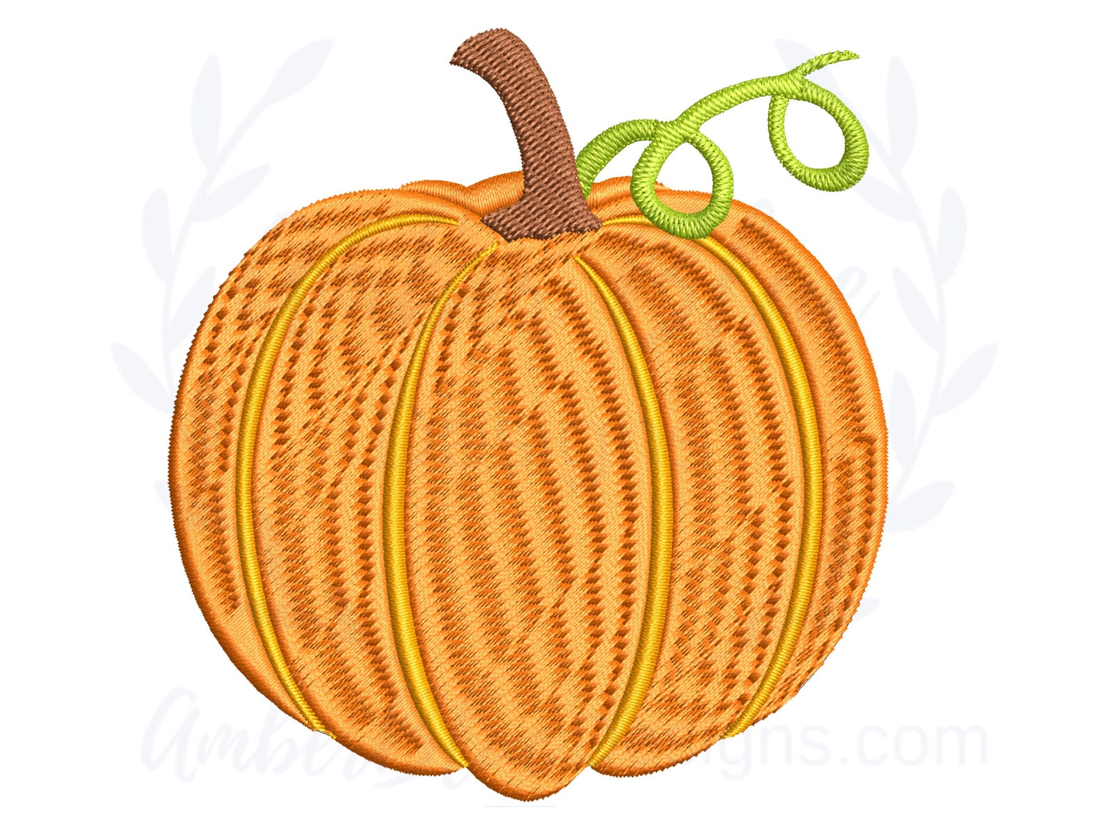 Pumpkin embroidery file fall autumn classic pumpkin with  etsy Pumpkin embroidery file fall autumn classic pumpkin with  etsy